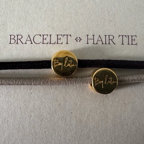 By Lilla elastic hairtie bracelets - Picture 3 of 3